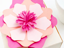 DIY Gift Box with Paper Flowers