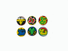 DIY Mexican Huichol Crown Cap Magnets
