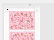 Valentine's Sticker - V-Day 'Love is Sweet' Sticker - Scrapbooking Clipart - Digital Download - SVG, PDF, PNG