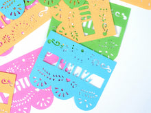 Custom Cake Topper Papel Picado - Digital Design
