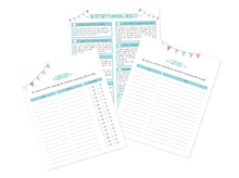 Incredibly Effective DIY Party Planning List - Direct Download - Check List - Party Design Resources