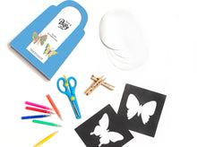 DIY Tie Dye Butterfly Pegs