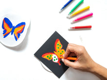 DIY Tie Dye Butterfly Pegs