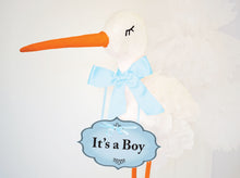 Baby Shower sign IT'S A BOY and DIY 3D Stork tutorial – PDF, SVG - Cut files -  DIGITAL DESIGN