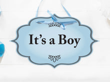 Baby Shower sign IT'S A BOY and DIY 3D Stork tutorial – PDF, SVG - Cut files -  DIGITAL DESIGN