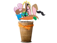 Easter Photo Booth - Disguises and props to download -Cutting files - DXF, EPS, SVG, Pdf