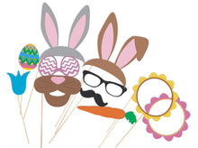 Easter Photo Booth - Disguises and props to download -Cutting files - DXF, EPS, SVG, Pdf