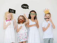 Essentials Party Bundle - Party Bunting, Invitations, favors, photo booth props and much more - Digital Download