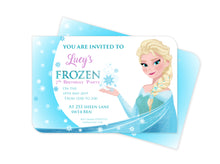 Frozen Elsa Invitation - Digital Design