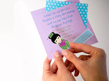 Kokeshi Dolls - Origami Party Decoration - Digital Design - PDF, SVG, DXF, EPS, PNG - Direct Download