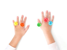 DIY Rolled Paper Flower Rings