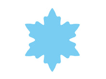 Snowflake Frozen Templates - Digital Design