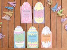 Interactive Painted Egg Easter Invitation - Custom Invitation - Instant Download - Edit Online - PDF, JPG, PNG