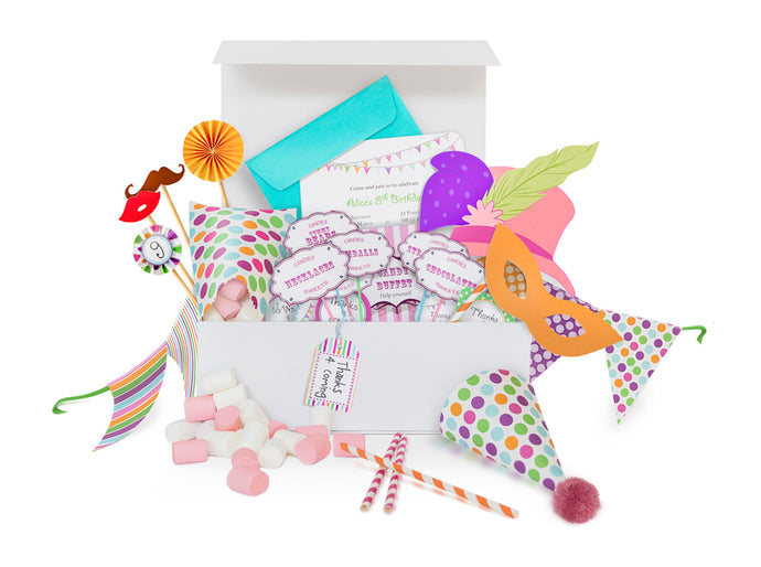 Kids Party Boxes | Party Gift Boxes | Personalised Party Boxes