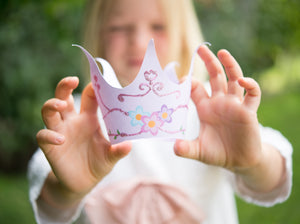 8 DIY Party Crowns - Princess Fairy Tiara