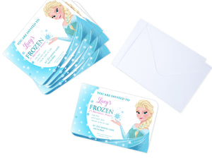 Frozen Elsa Invitation - Digital Design