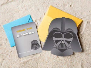 Star Wars Party Set - Darth Vader - 7 Products - Bunting, Invitations, games and more -  Digital Design