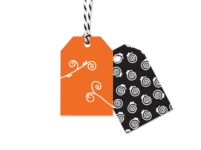 Set of 10 Halloween Party Tags
