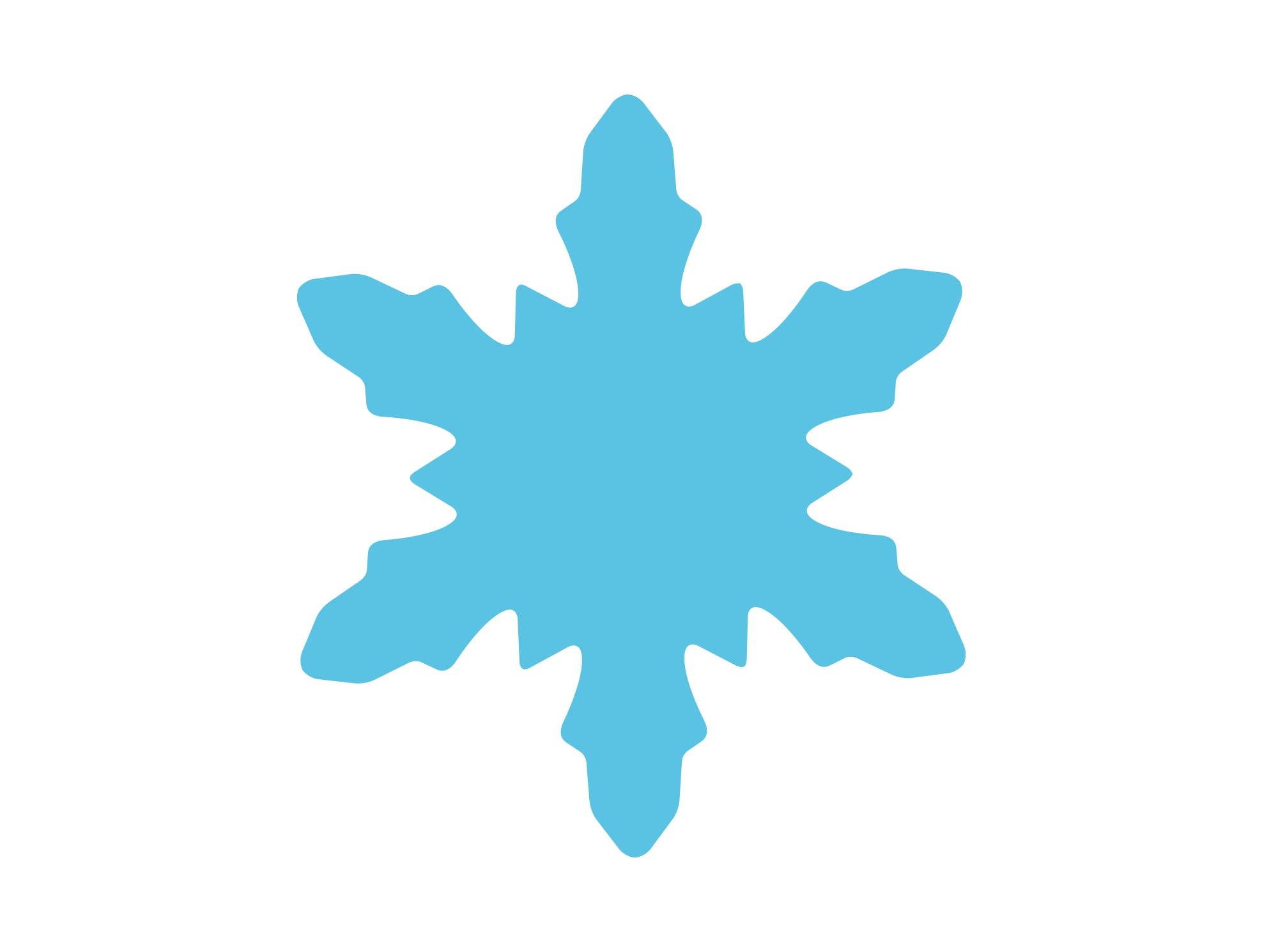 Pffj Snowflake Snowflake Frozen Templates - Digital Design – Fiesta4Ultd