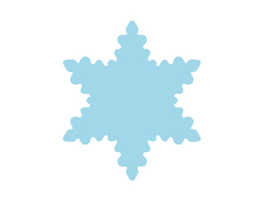 Snowflake Frozen Templates - Digital Design