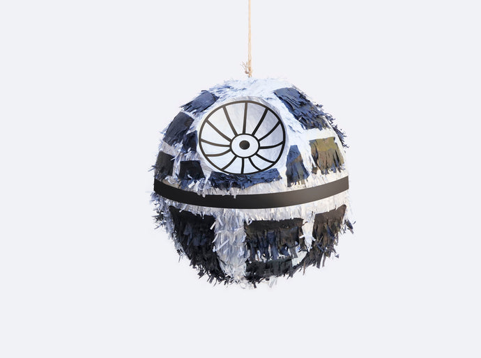 Death Star Piñata Template and Instructions - Star Wars Party Favor and Game - PDF, SVG - Download - Cut Files