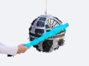 Death Star Piñata Template and Instructions - Star Wars Party Favor and Game - PDF, SVG - Download - Cut Files